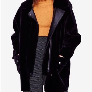 Free People fleece coat